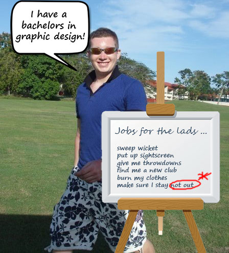 I have a bachelors in graphic design