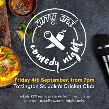 Curry and comedy